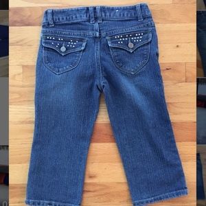 Girl’s cropped Jeans, size 8